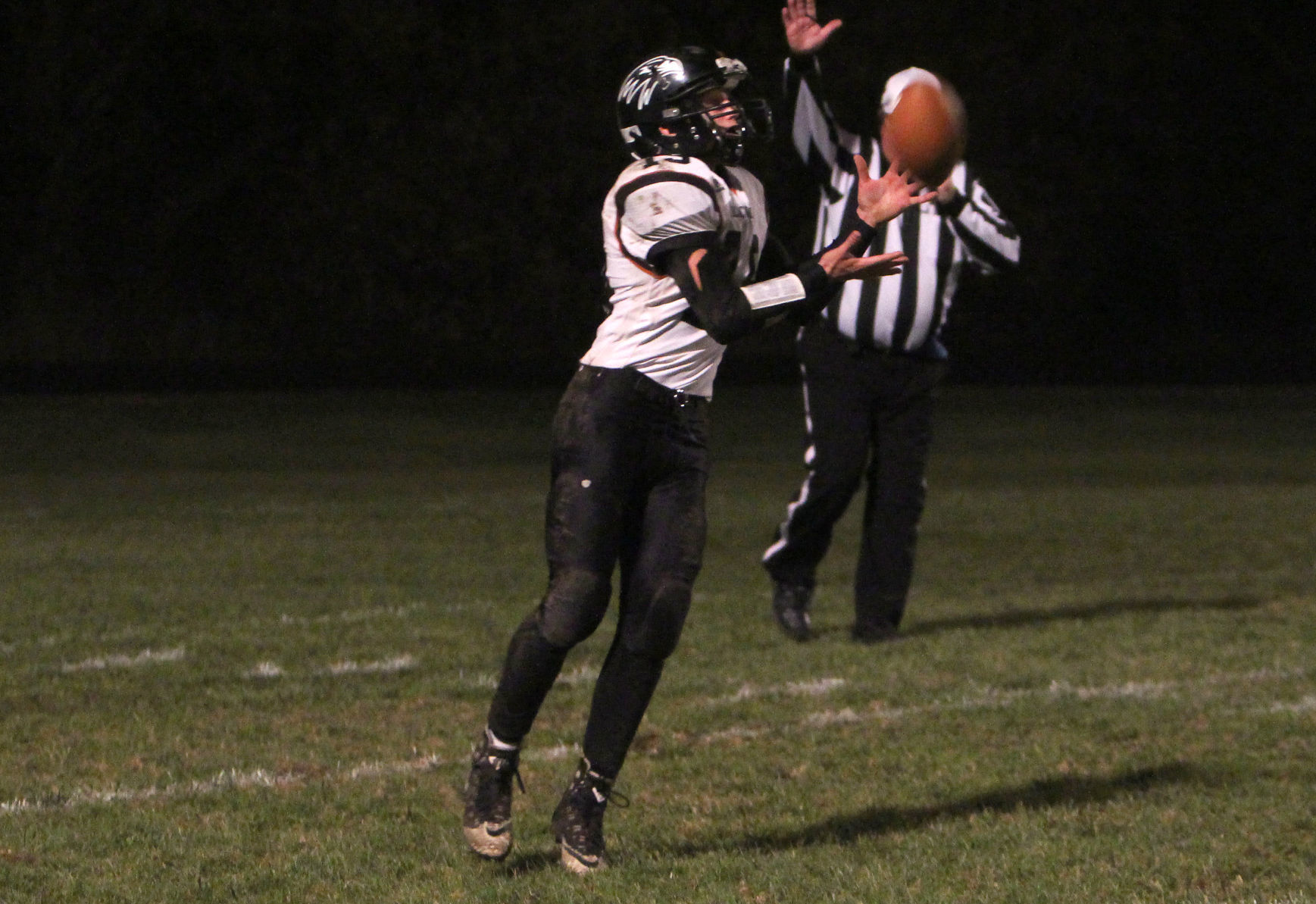 Bloomer football at Spencer/Columbus 10-26-18